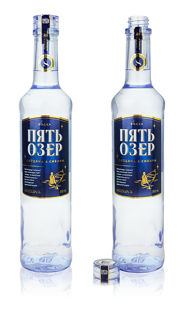 Alcopack Type 3 vodka 5 ozer