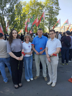 Митинг на ул. Троллейбусной, 7 мая 2026