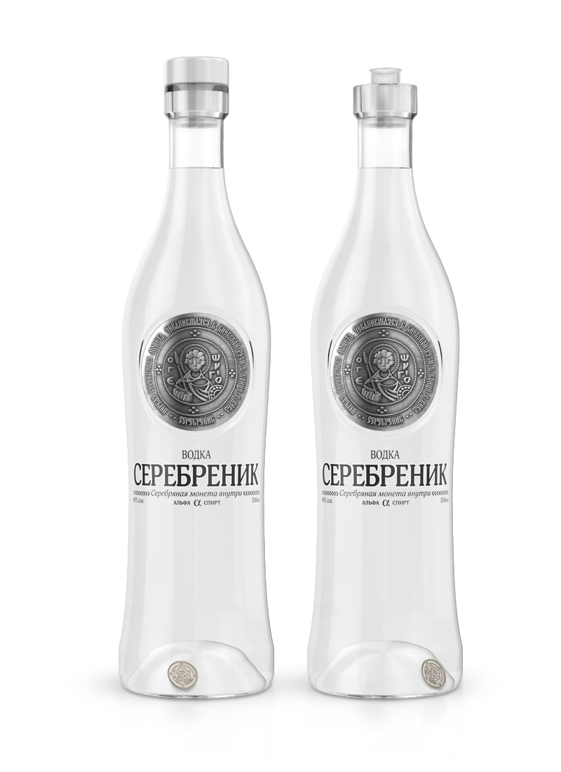 Alcopack Type 8 vodka Serebrenik